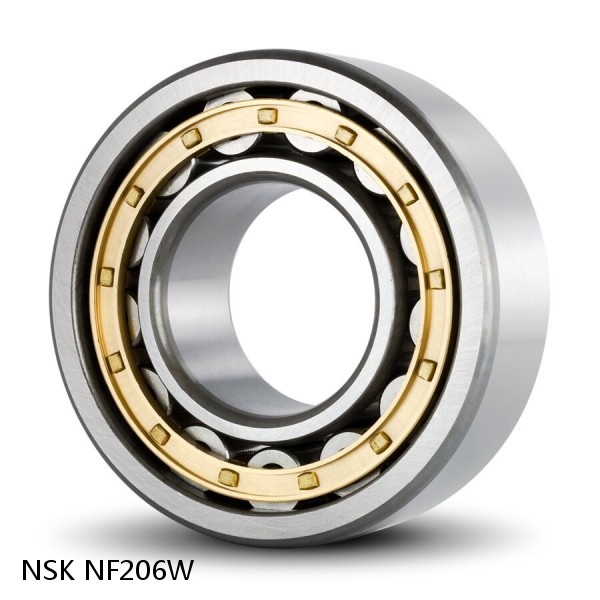 30 x 2.441 Inch | 62 Millimeter x 0.63 Inch | 16 Millimeter  NSK NF206W  Cylindrical Roller Bearings