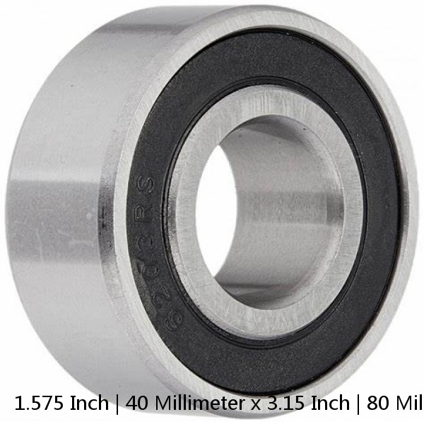 1.575 Inch | 40 Millimeter x 3.15 Inch | 80 Millimeter x 1.417 Inch | 36 Millimeter  SKF 7208 CD/HCP4ADGA  Precision Ball Bearings