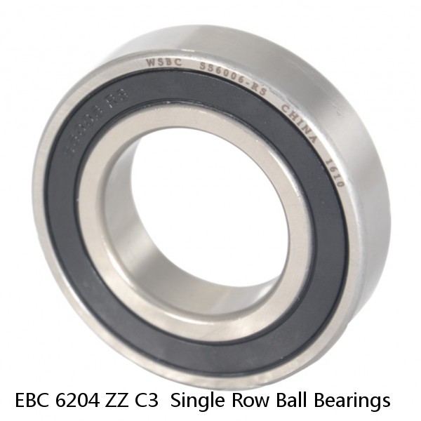 EBC 6204 ZZ C3  Single Row Ball Bearings