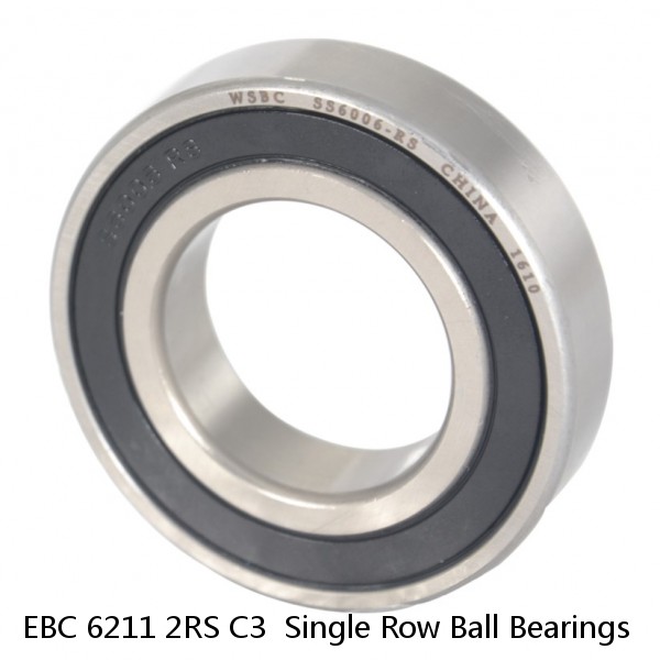 EBC 6211 2RS C3  Single Row Ball Bearings