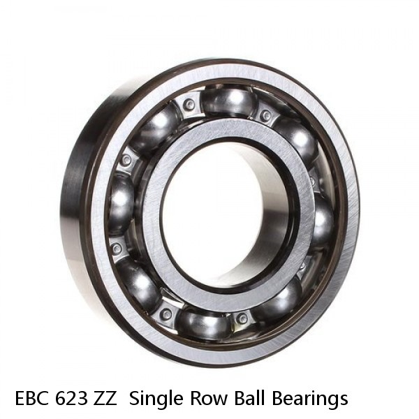 EBC 623 ZZ  Single Row Ball Bearings