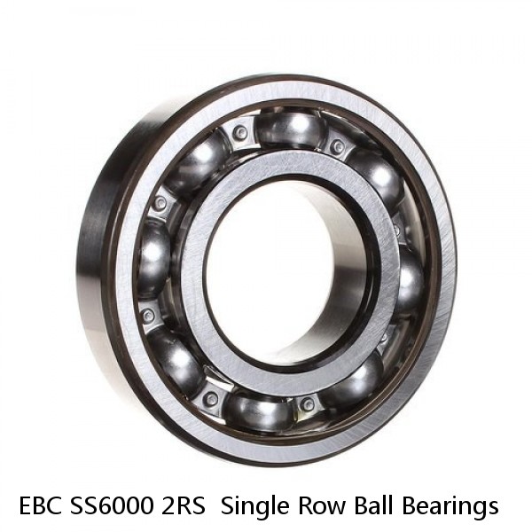 EBC SS6000 2RS  Single Row Ball Bearings