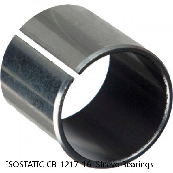 ISOSTATIC CB-1217-16  Sleeve Bearings