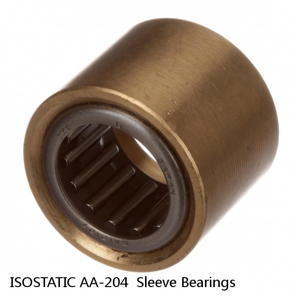 ISOSTATIC AA-204  Sleeve Bearings