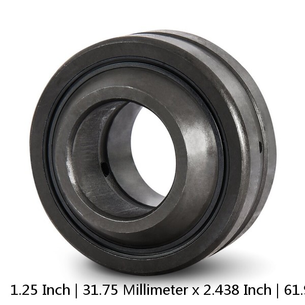 1.25 Inch | 31.75 Millimeter x 2.438 Inch | 61.925 Millimeter x 1.39 Inch | 35.306 Millimeter  RBC BEARINGS BH2024-LSS  Spherical Plain Bearings - Radial