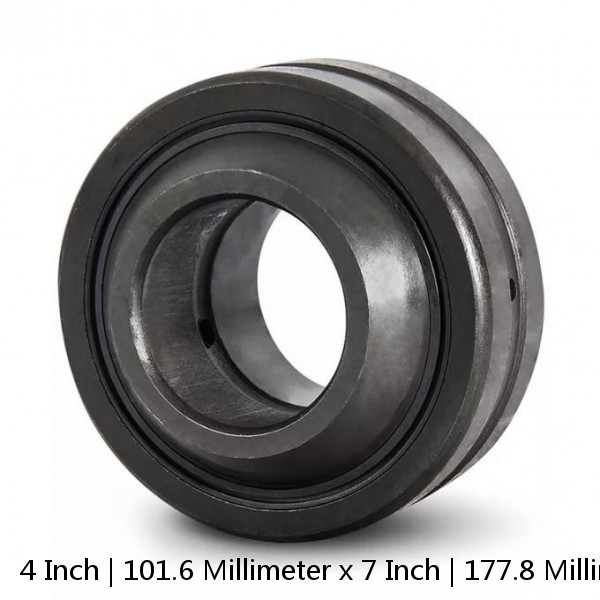 4 Inch | 101.6 Millimeter x 7 Inch | 177.8 Millimeter x 4.225 Inch | 107.315 Millimeter  RBC BEARINGS BH6472-9L  Spherical Plain Bearings - Radial