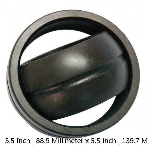 3.5 Inch | 88.9 Millimeter x 5.5 Inch | 139.7 Millimeter x 3.062 Inch | 77.775 Millimeter  RBC BEARINGS B56-L  Spherical Plain Bearings - Radial