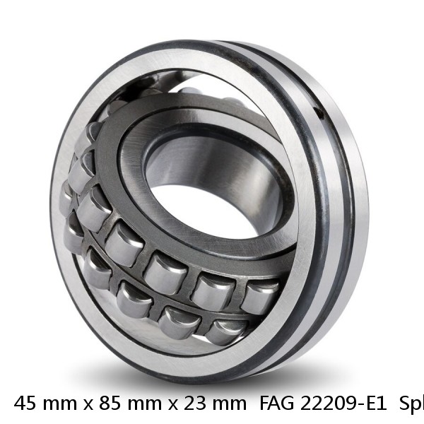 45 mm x 85 mm x 23 mm  FAG 22209-E1  Spherical Roller Bearings