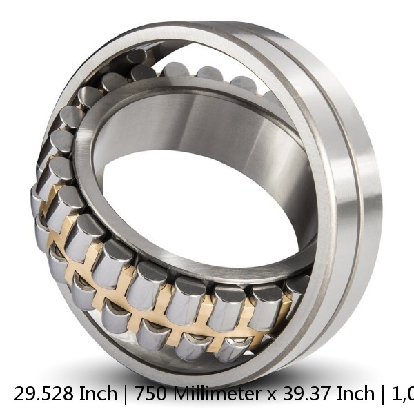 29.528 Inch | 750 Millimeter x 39.37 Inch | 1,000 Millimeter x 7.283 Inch | 185 Millimeter  TIMKEN 239/750KYMBW906AC3  Spherical Roller Bearings