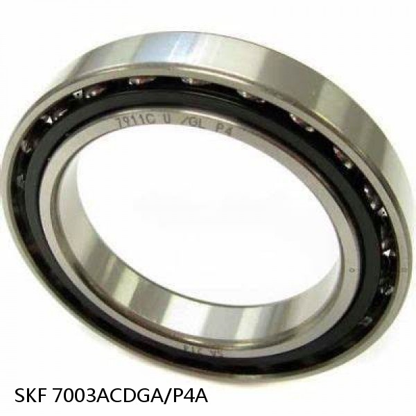 7003ACDGA/P4A SKF Super Precision,Super Precision Bearings,Super Precision Angular Contact,7000 Series,25 Degree Contact Angle