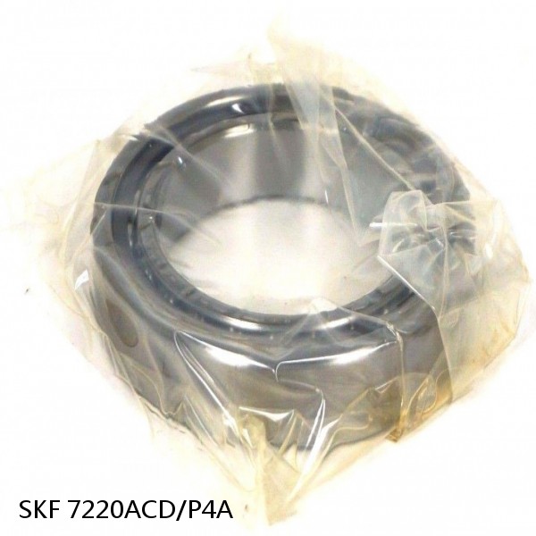 7220ACD/P4A SKF Super Precision,Super Precision Bearings,Super Precision Angular Contact,7200 Series,25 Degree Contact Angle