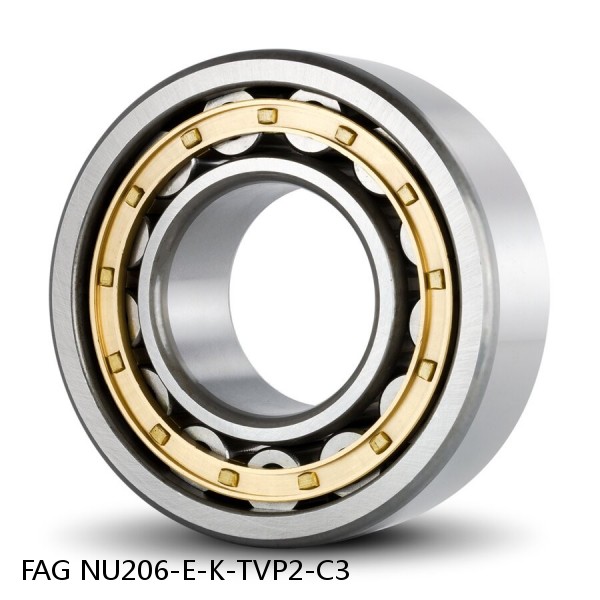 FAG NU206-E-K-TVP2-C3  Cylindrical Roller Bearings