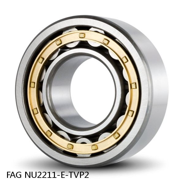 55 mm x 100 mm x 25 mm  FAG NU2211-E-TVP2  Cylindrical Roller Bearings