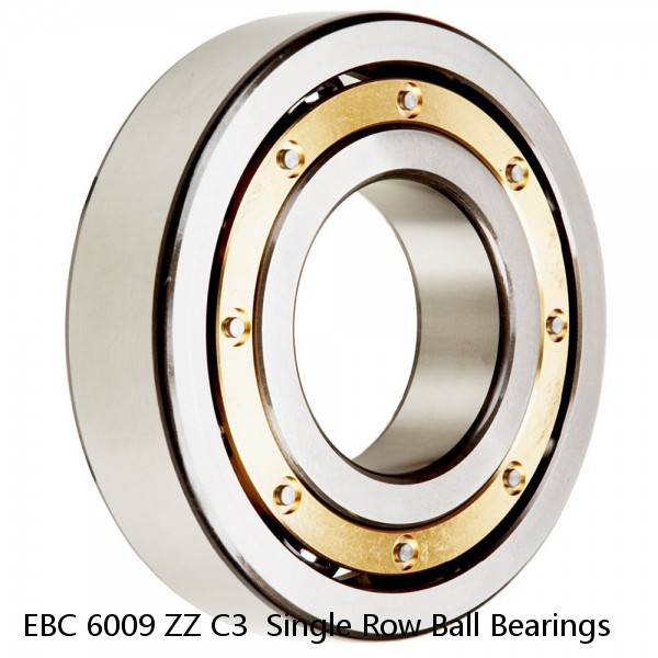 EBC 6009 ZZ C3  Single Row Ball Bearings