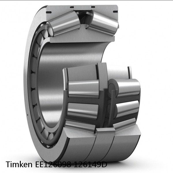 EE126098 126149D Timken Tapered Roller Bearing Assembly