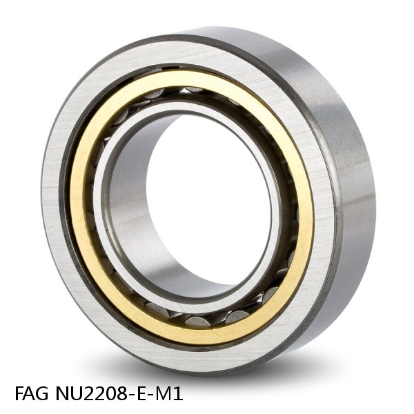 FAG NU2208-E-M1  Cylindrical Roller Bearings #1 image