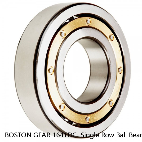 BOSTON GEAR 1641DC  Single Row Ball Bearings #1 image