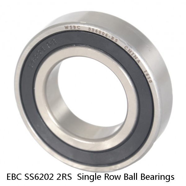 EBC SS6202 2RS  Single Row Ball Bearings #1 image