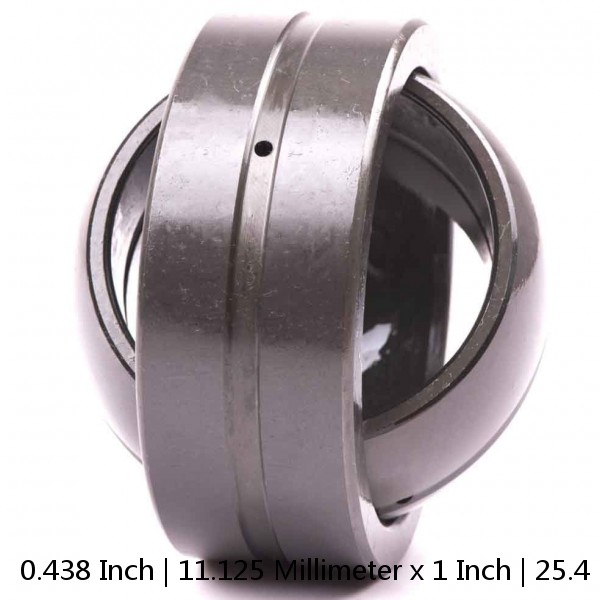 0.438 Inch | 11.125 Millimeter x 1 Inch | 25.4 Millimeter x 0.875 Inch | 22.225 Millimeter  QA1 PRECISION PROD YPB7T  Spherical Plain Bearings - Radial #1 image