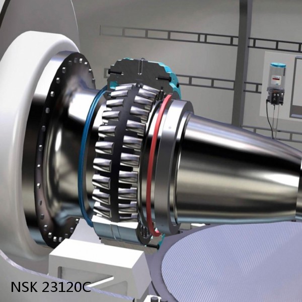 23120C NSK Railway Rolling Spherical Roller Bearings #1 image